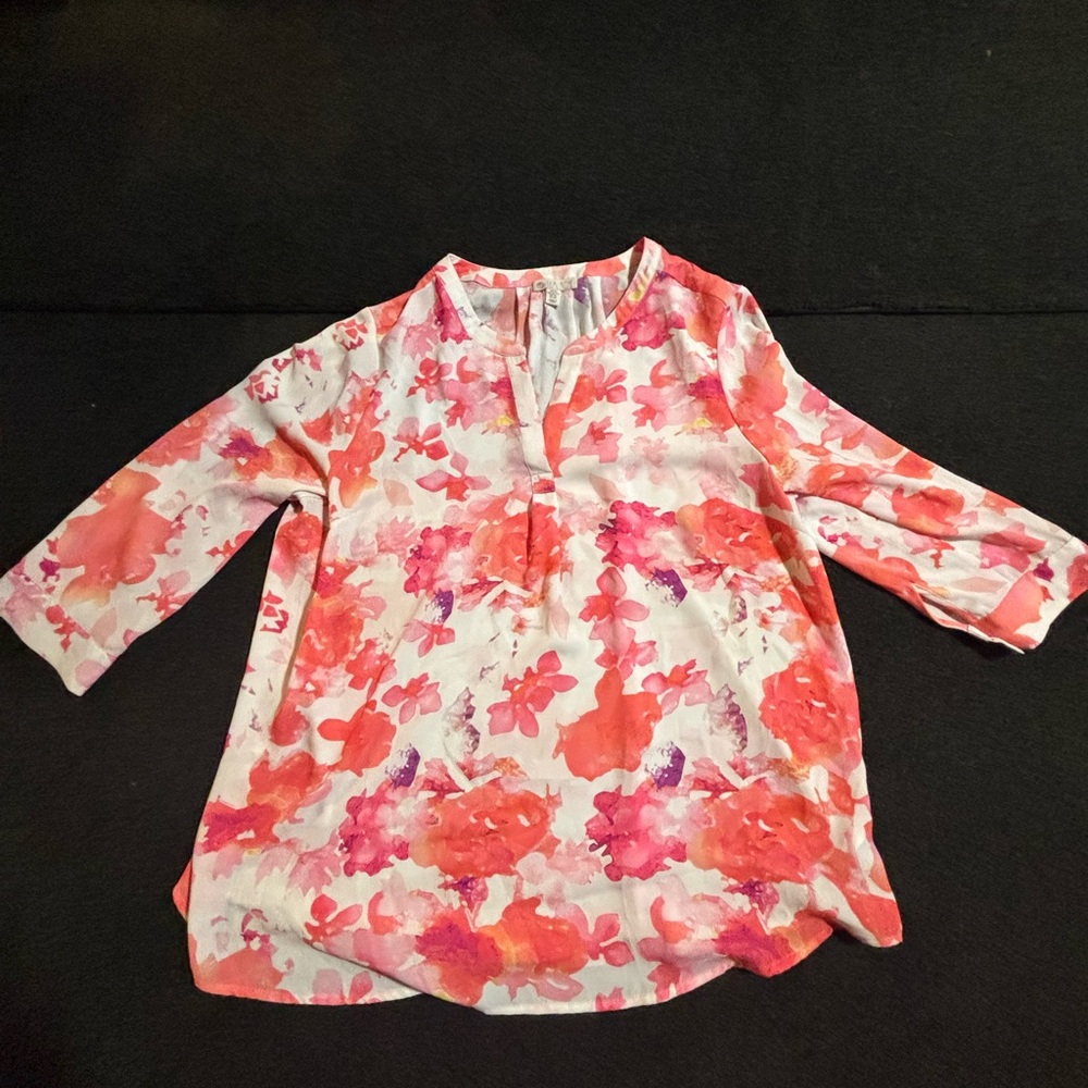Lila Rose Pink and Purple Floral Top